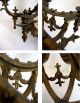 Antique Bronze Chandelier Winged Dragon 3 Light / Arm European / Russian 1891 Eb Chandeliers, Fixtures, Sconces photo 5