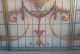 Antique Belle Epoque Triptych Leaded Hand Painted Stained Glass 3 Panels Windows Pre-1900 photo 9