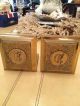 Antique Arts & Crafts Brass Bookends Very Very Old Arts & Crafts Movement photo 1