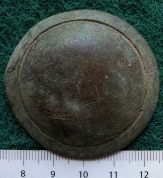 Ancient Roman Bronze Shield Boss / Shield Top,  Circa 100 Bc.  Extremely Rare photo