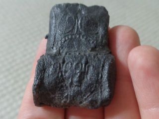 Extremely Rare Medieval Pilgrims Ampulla C.  13th - 14th Century Ad Thames Foreshore photo