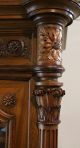 Renaissance Revival Carved Walnut Mirrored Armoire 1800-1899 photo 1