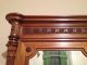 Renaissance Revival Carved Walnut Mirrored Armoire 1800-1899 photo 6