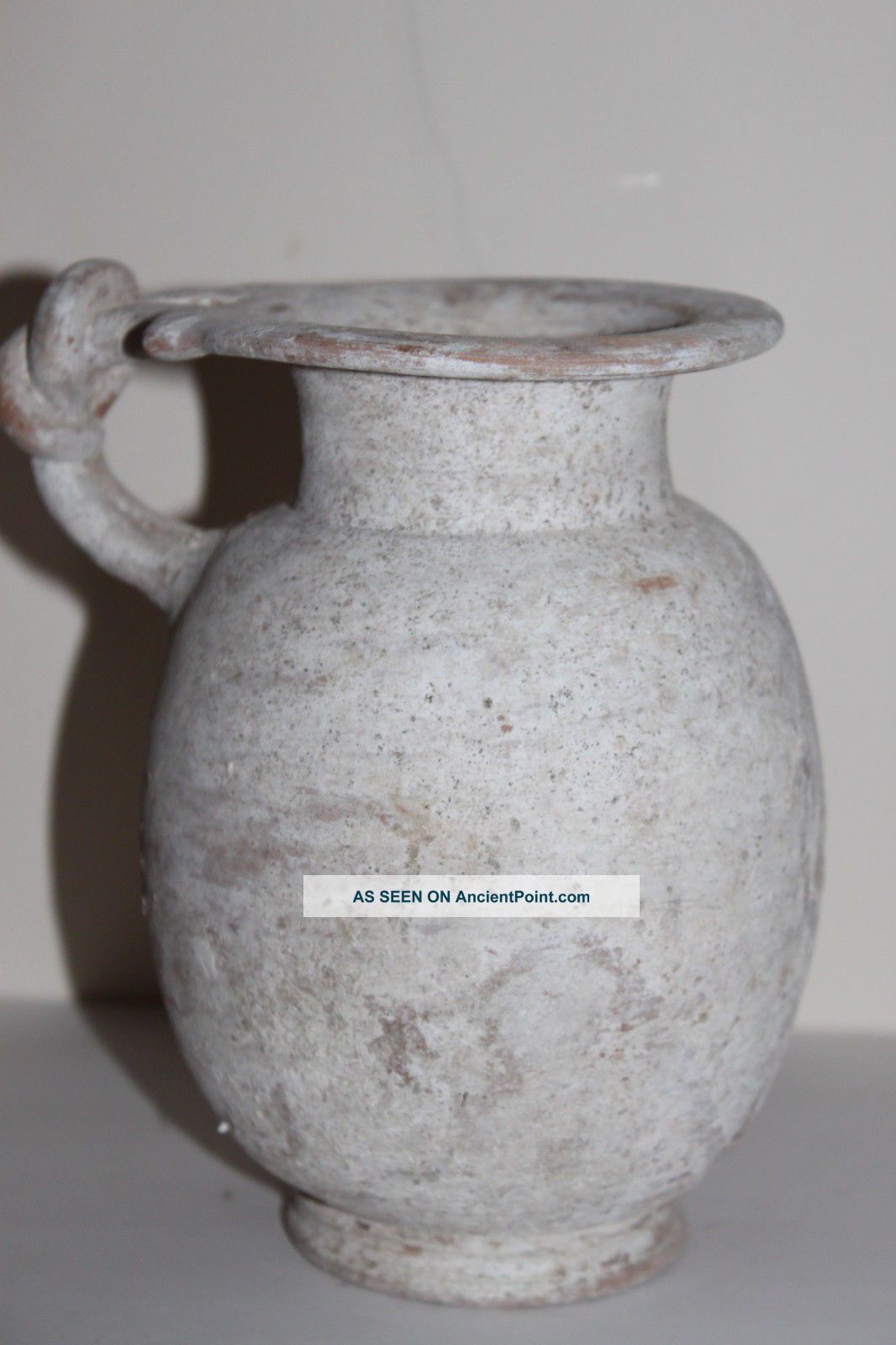 Quality Ancient Greek Pottery Canosan Olpe 3rd Century Bc Wine Cup Greek photo