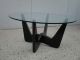 1960 ' S Modern Adrian Pearsall Era Sculptural Base Coffee Table Mid-Century Modernism photo 1