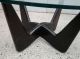 1960 ' S Modern Adrian Pearsall Era Sculptural Base Coffee Table Mid-Century Modernism photo 4