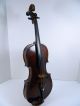 Antique Violin Antonius Stradivarius Cremonensis Copy With Bow And Case String photo 1