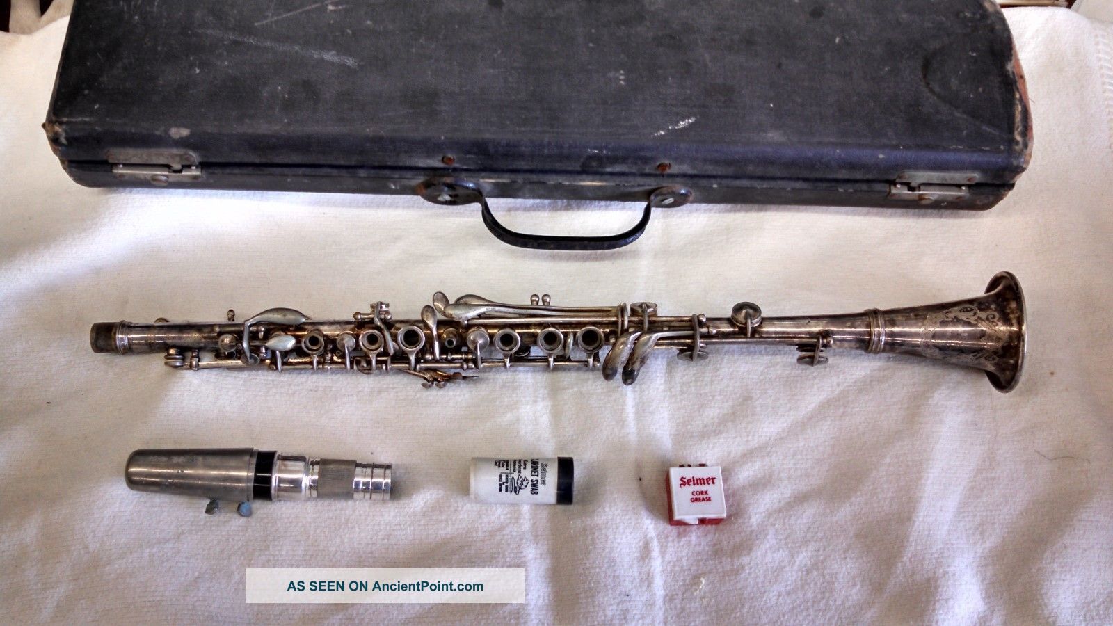 Antique H. Buttoney Silva Bet B Masde In Boston Mass. Usa