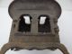 Antique Old Metal Cast Iron Crown No 10 Small Parlor Heater Stove Parts Stoves photo 1