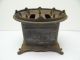 Antique Old Metal Cast Iron Crown No 10 Small Parlor Heater Stove Parts Stoves photo 6