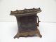 Antique Old Metal Cast Iron Crown No 10 Small Parlor Heater Stove Parts Stoves photo 8