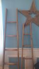 Handmade Orchard Farmhouse Alder Wood Ladder 6ft Rustic 72 