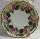 Antique Hand - Painted Nippon Porcelain Tea Cup & Saucer With Gold Beads & Roses Cups & Saucers photo 8