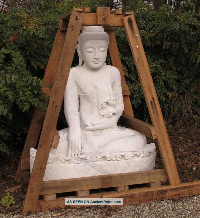 Large Marble Buddha Statue From Burma | Large Marble Buddha Statue Statues photo