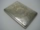 A Handcrafted Persian Solid Silver Cigarette Case 84 Silver Ca1900s Excel Cond Cigarette & Vesta Cases photo 4