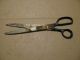 Antique Scissors 11 3/4 Inches Long With 6 1/4 Inch Blade Tools, Scissors & Measures photo 1
