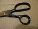 Antique Scissors 11 3/4 Inches Long With 6 1/4 Inch Blade Tools, Scissors & Measures photo 2