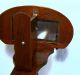 1874 Antique Rosewood Quirolo Styled Stereoscope + Stand And Stereoviews Other photo 6