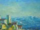 French Riviera Oil Painting By Listed American Impressionist Artist Other photo 10
