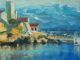 French Riviera Oil Painting By Listed American Impressionist Artist Other photo 4