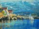 French Riviera Oil Painting By Listed American Impressionist Artist Other photo 5