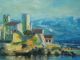 French Riviera Oil Painting By Listed American Impressionist Artist Other photo 8