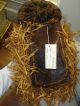Antique African Tribal Mask Pende Congo Grass Ancestor? 16 