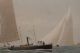 19thc Antique Frederic Cozzens Lithograph American Yachts Newport Ri Seascape Other photo 6