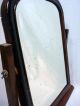 Antique Vintage Large Vanity Dressing Tabletop Shaving Wooden Swivel Mirror 1800-1899 photo 3
