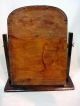 Antique Vintage Large Vanity Dressing Tabletop Shaving Wooden Swivel Mirror 1800-1899 photo 4