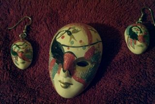 Mask And Earrings photo