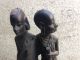 Vintage Antique Rare Rosewood Man And Woman Figure Figurine African Tribal Art Sculptures & Statues photo 5
