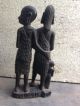 Vintage Antique Rare Rosewood Man And Woman Figure Figurine African Tribal Art Sculptures & Statues photo 8
