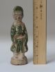Antique - Ancient Chinese Pottery Tomb Attendant Sculpture - Statue/tang,  Song,  Ming Men, Women & Children photo 7