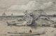 19thc Antique Maritime Beach Pencil Sketch Drawing For Painting,  Sailors,  Ships, Folk Art photo 2
