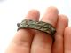 Very Rare Viking Bronze Enamel Childs Bracelet 8th To 10th Century Ad British photo 2