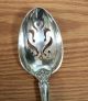 Estate Sterling Silver Towle Manufacturing 1973 Grand Duchess Slotted Spoon Flatware & Silverware photo 4