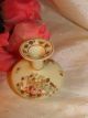 Zsolnay Vntg Miniature Hand Painted Porcelain Floral Vase Trimmed With 24k Gold Vases photo 4