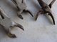 Set Of 3 Vintage Dental Tooth Pliers Extraction Implements Other photo 4