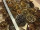 Of 50 Mirror Back Twinkle Birdcage Metal Antique Vintage Buttons Buttons photo 5