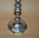 Williamsburg Stieff Pewter Cw 30 Queen Anne Candlestick Metalware photo 1