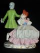 Antique German Porcelain Karl Klette Dresden Lace Courting Couple Figurine Figurines photo 5