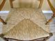 Antique 1800 ' S Handcrafted Maple Rush Bottom Chair Local Pick Up 1800-1899 photo 1