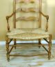 Antique 1800 ' S Handcrafted Maple Rush Bottom Chair Local Pick Up 1800-1899 photo 4