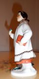 Lomonosov - Innuit Russian Girl Ceramic & Porcelain,  Figurines & Statues,  Art Deco Figurines photo 1