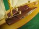 Old Vintage Pond Sail Boat Named Seifert Boat Made In Germany By Schutzmarke Nr Model Ships photo 9