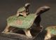 Amazing Decorated Handwork Old Bronze Carved 5 Turtles Shape Seal Statue Other photo 2