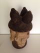 Nigeria: Very Old Tribal African 4 Face Igbo Helm Mask. Masks photo 3