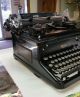 Royal 10 Kh Typewriter 1934 High Gloss Black Typewriters photo 2