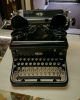 Royal 10 Kh Typewriter 1934 High Gloss Black Typewriters photo 4
